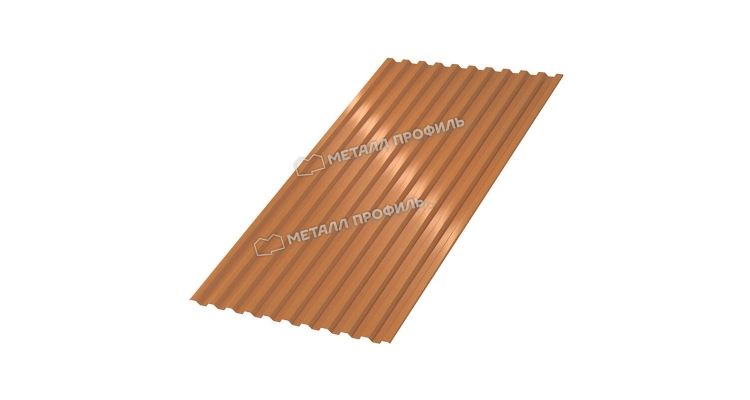 Профнастил С-21x1000-B (AGNETA_Д-20-Copper-0,5)