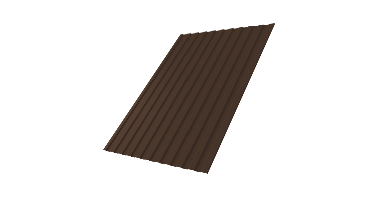 Профнастил С8А 0,45 Drap ST RAL 8017 шоколад