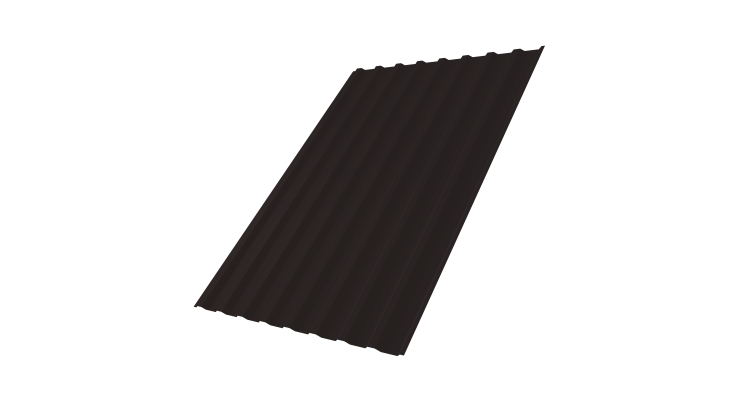 Профнастил С20В 0,45 Drap TX RAL 9005 черный