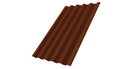 Профнастил HC35R 0,7 PE RAL 3009 оксидно-красный