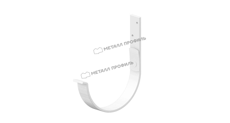 Держатель желоба карнизный Металл Профиль GS lite D125х132 RAL 9003