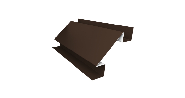 Угол внутренний сложный 75мм 0,5 Drap TX RAL 8017 шоколад (3м)