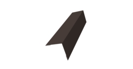 Угол внешний 50х50 0,45 Drap ST RR 32 темно-коричневый (2м)